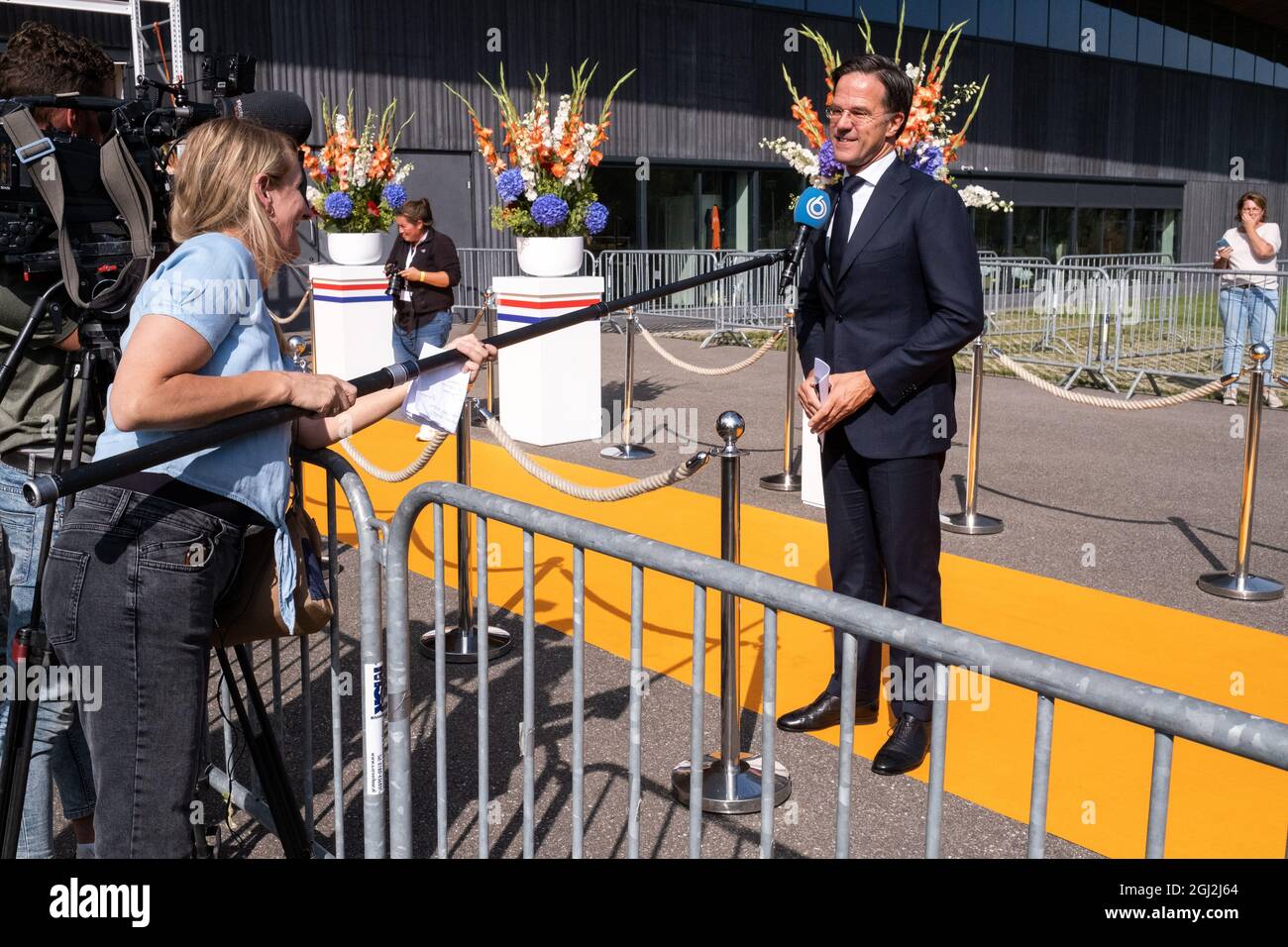 Netherlands, The Hague on 07/09/2021. The Ministry of Health, Welfare and Sport is organising a Netherlands, The Hague on 07/09/2021. The Ministry of Health, Welfare and Sport is organising a