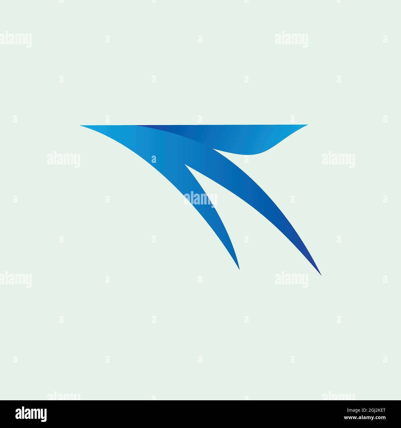 abstract arrow logo icon flat design vector graphic concept Stock Vector