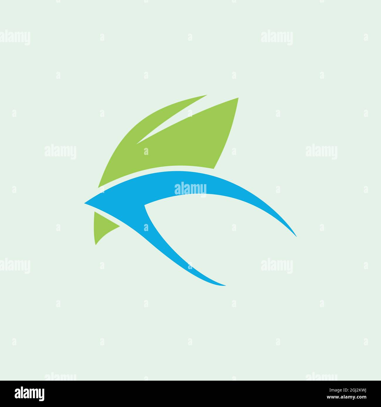 abstract nature leaf logo icon flat design vector graphic concept Stock ...