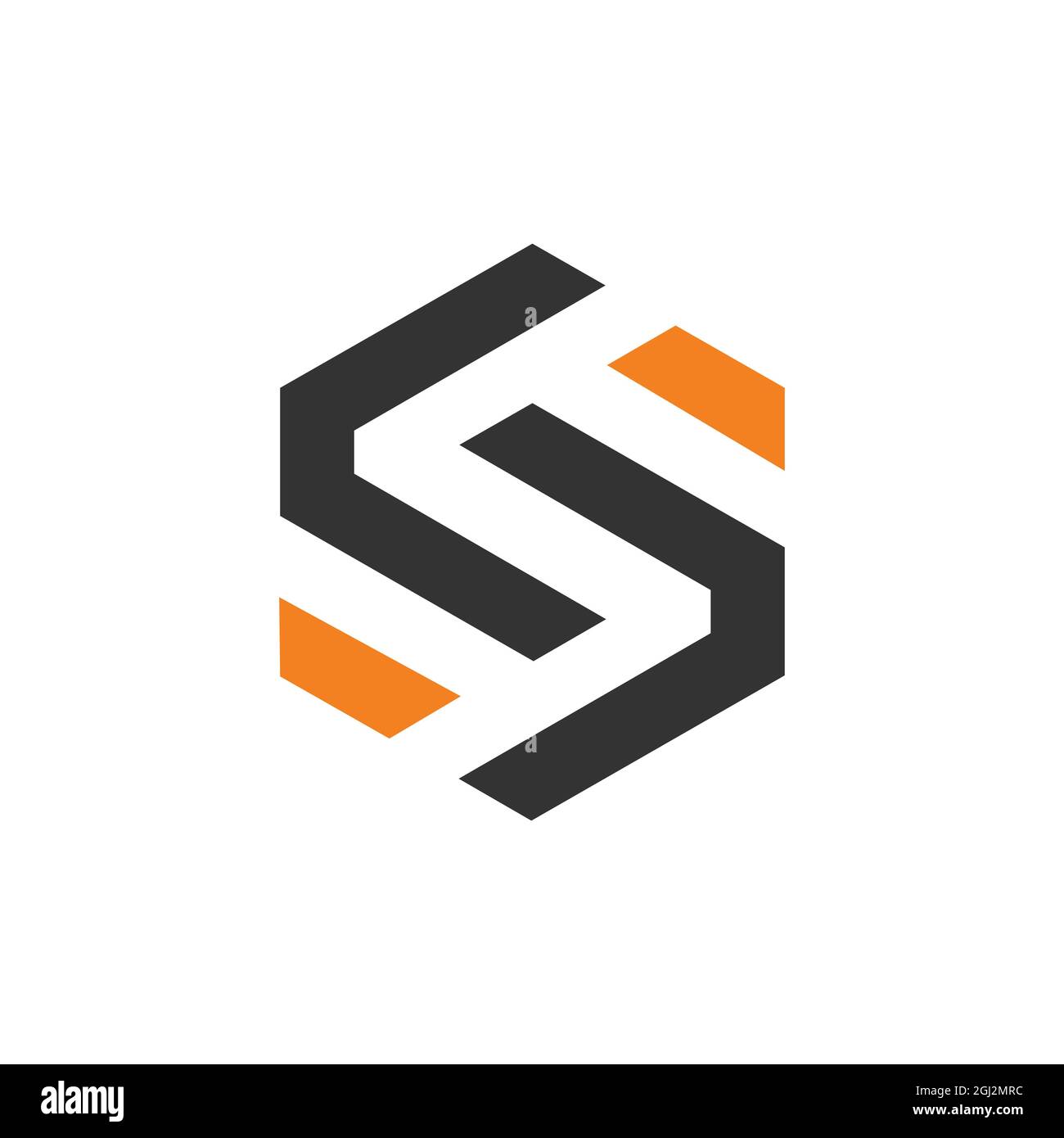 letter S stylish logo icon flat vector concept graphic simple ...