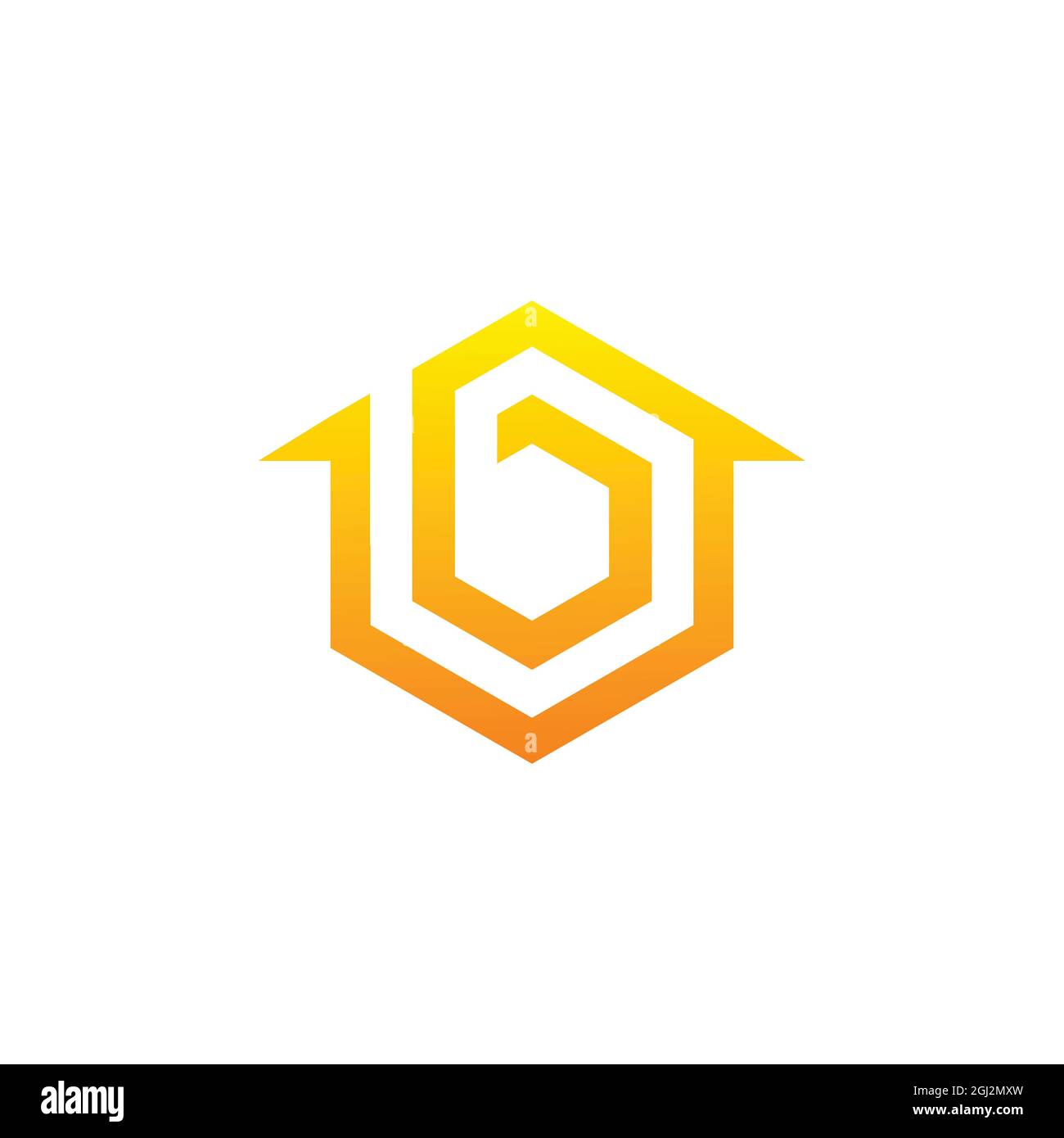 real estate home letter b logo icon flat vector concept graphic simple ...