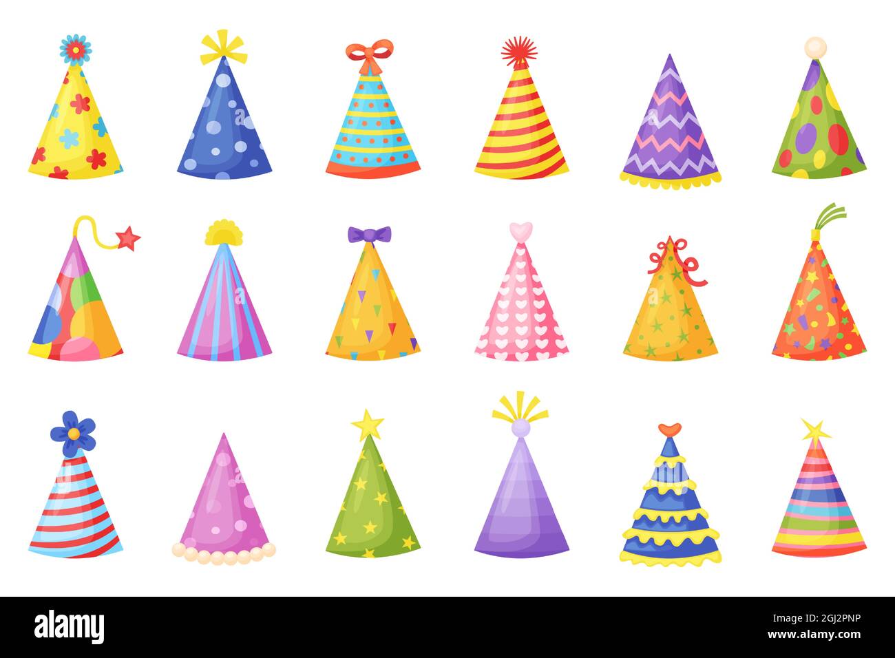 Birthday party deals caps