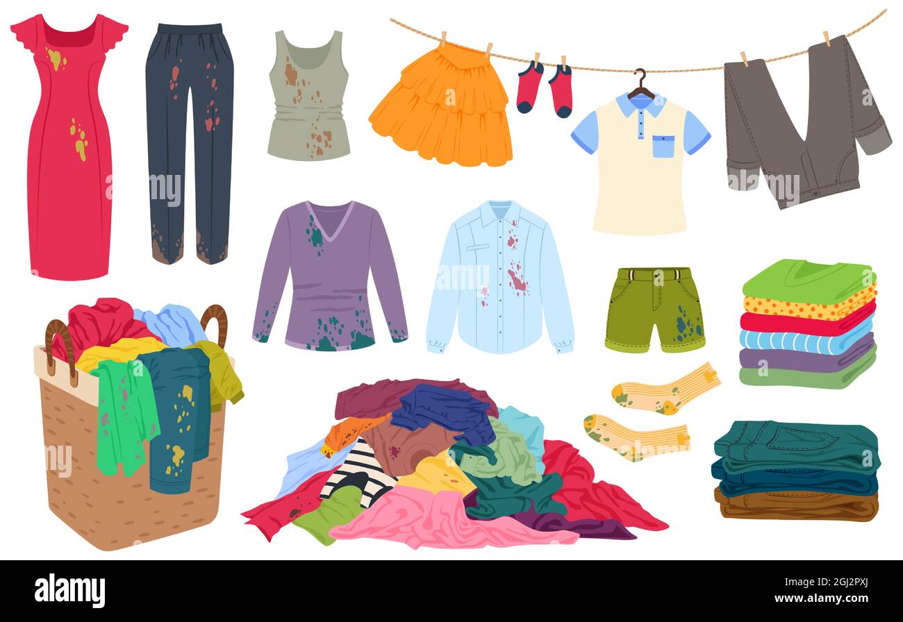Stack Of Clothes Clipart