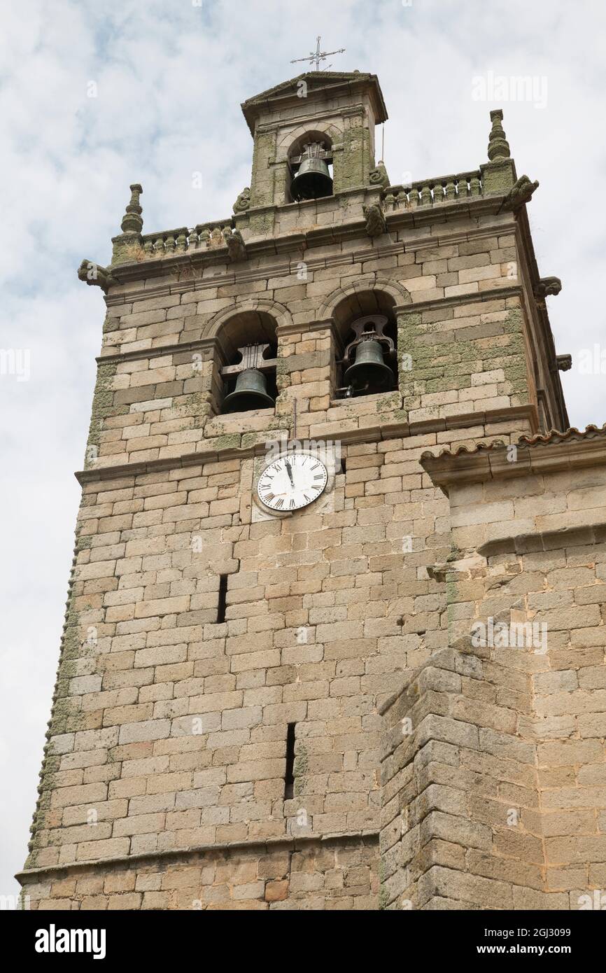 Parish Church Tower; Ledesma, Salamanca; Spain Stock Photo