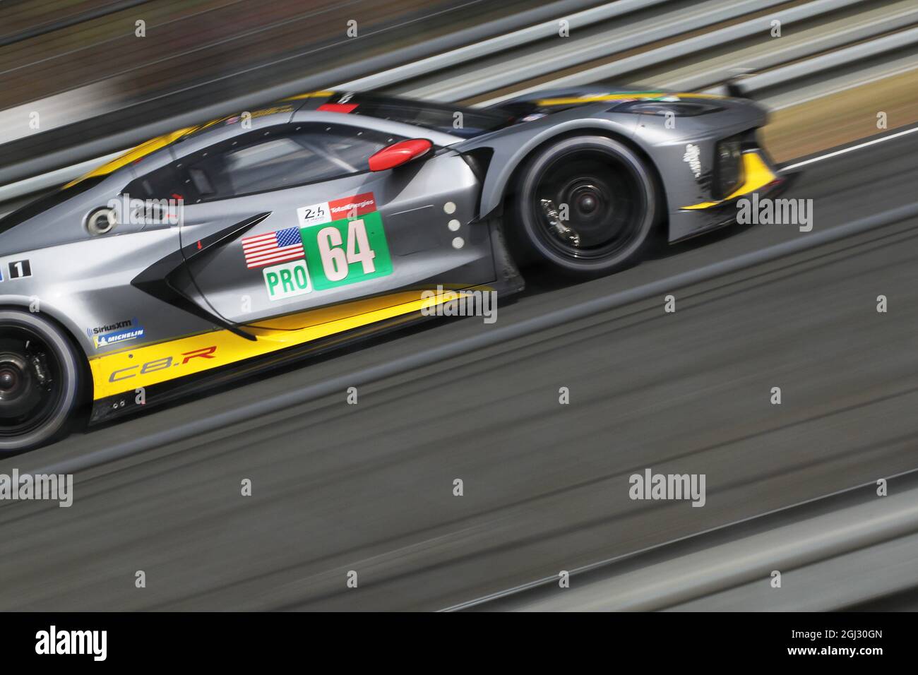 LE MANS 24 hrs 2021 - Corvette racing team Stock Photo
