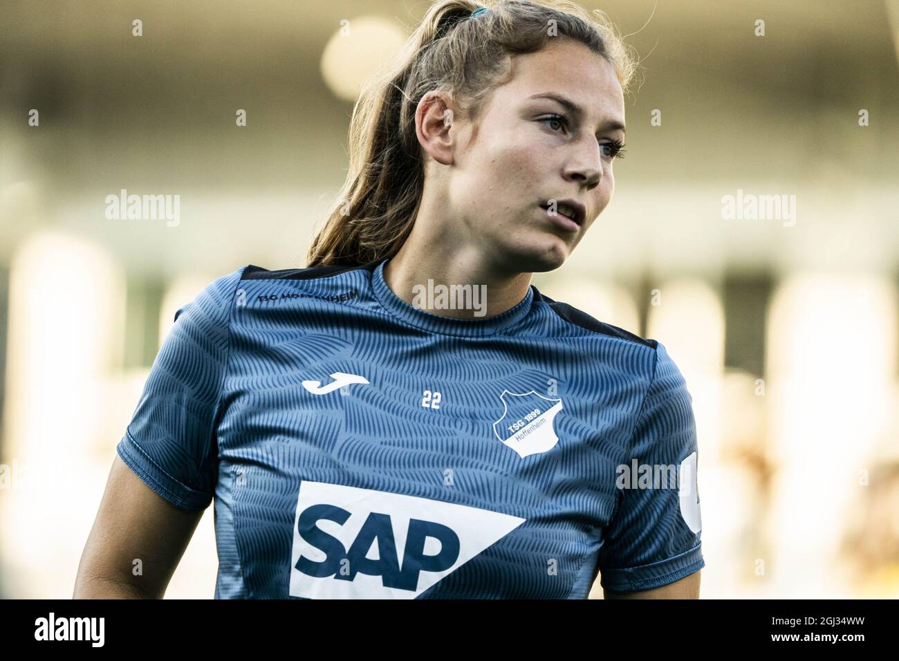 Simone Engelhardt Hoffenheim, Germany. 08th Sep, 2021. TSG Hoffenheim v FC Rosengård ...