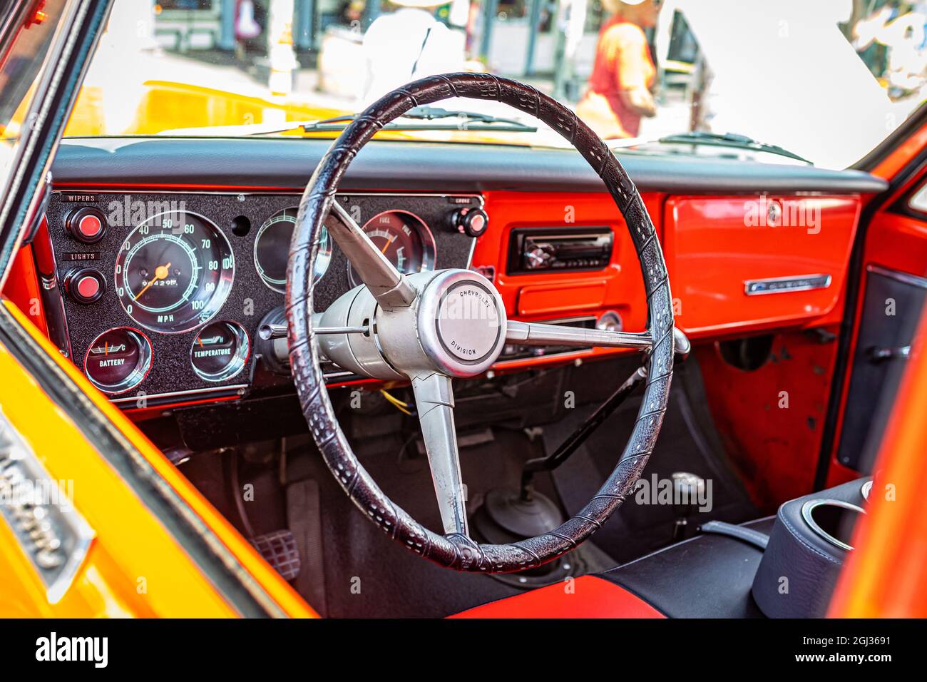 Virginia City, NV July 30, 2021 1968 Chevrolet C10 pickup truck at a
