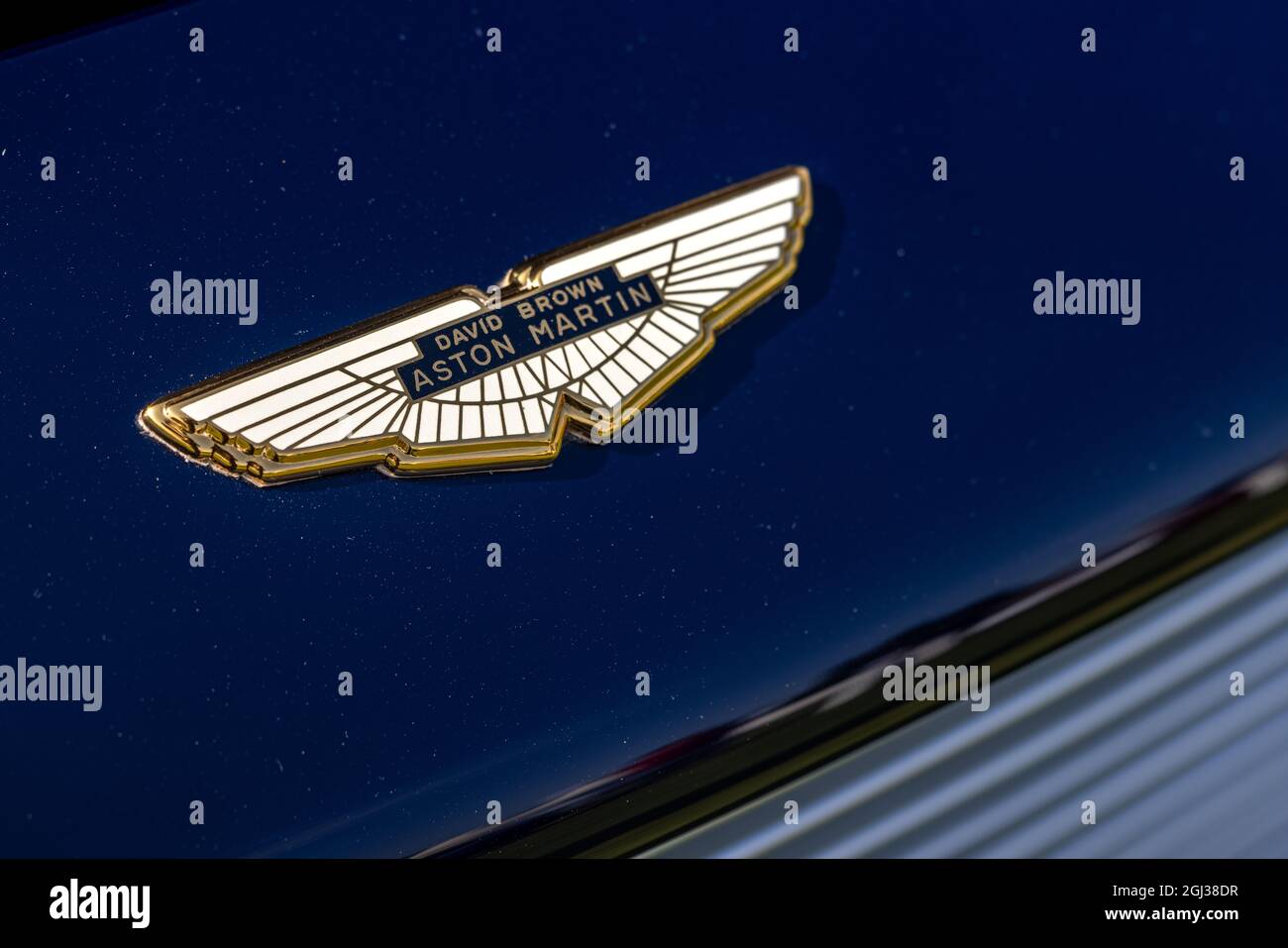 David brown aston martin emblem hi-res stock photography and 