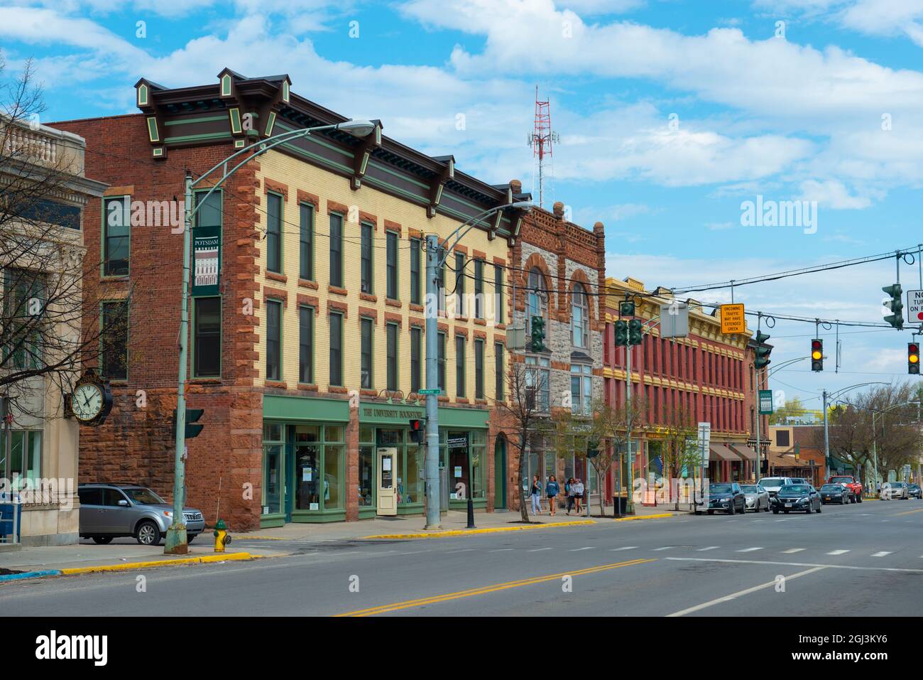Clarkson University Bookstore at 39 Market Street at Elm Street in