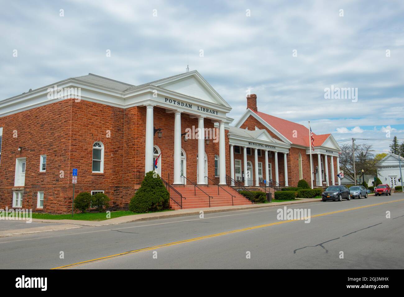 Potsdam Town Public Library, Municipal Offices and Public Museum at 2