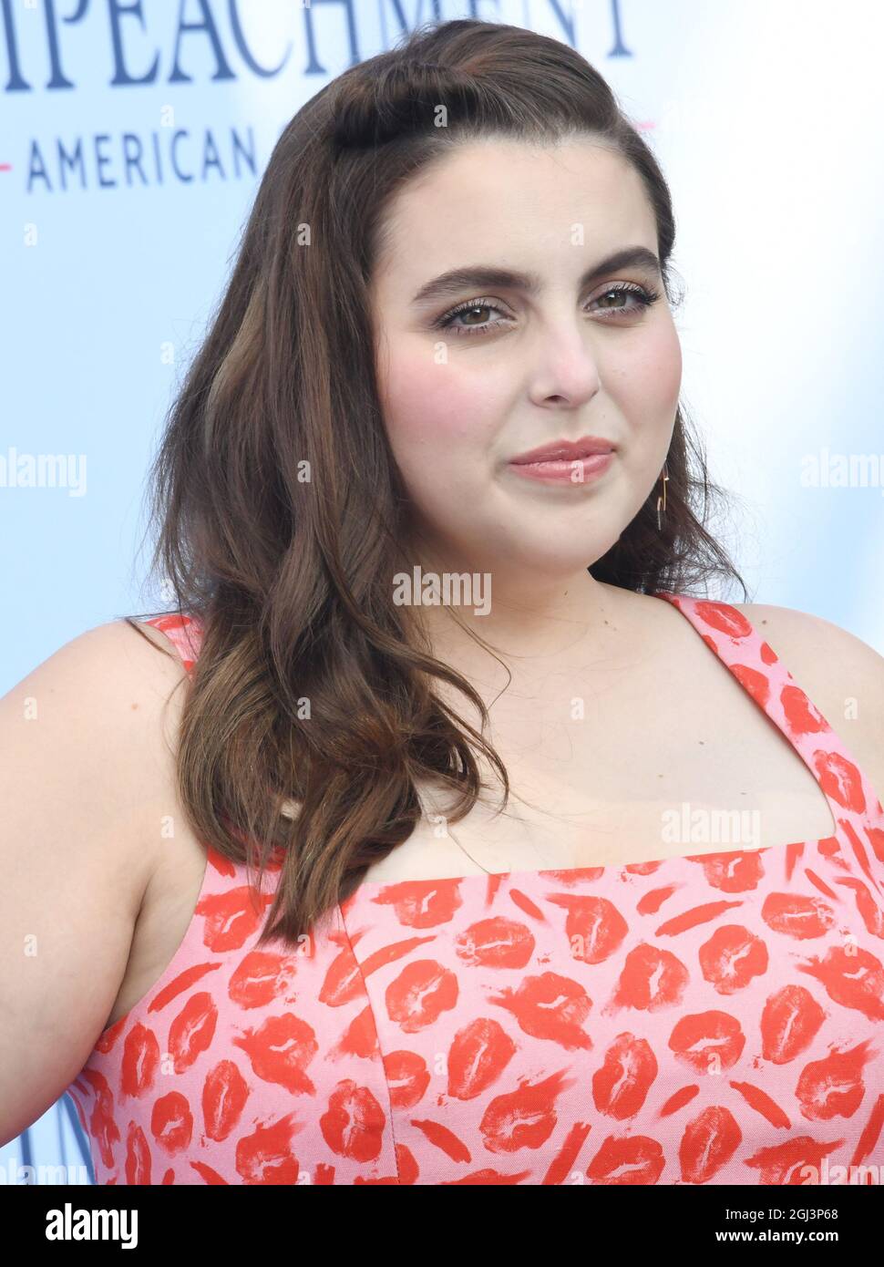Beanie Feldstein arrives at FX's IMPEACHMENT AMERICAN CRIME STORY