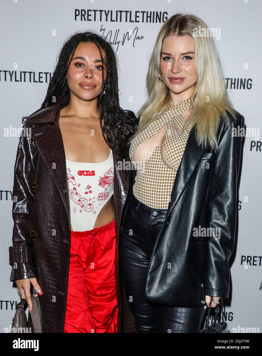 Blithe Saxon and Lottie Moss attend the 