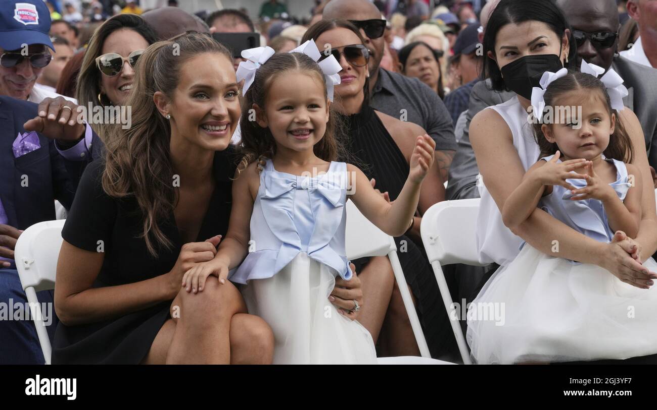 Cooperstown, United States. 08th Sep, 2021. Hall of Famer Derek Jeter's