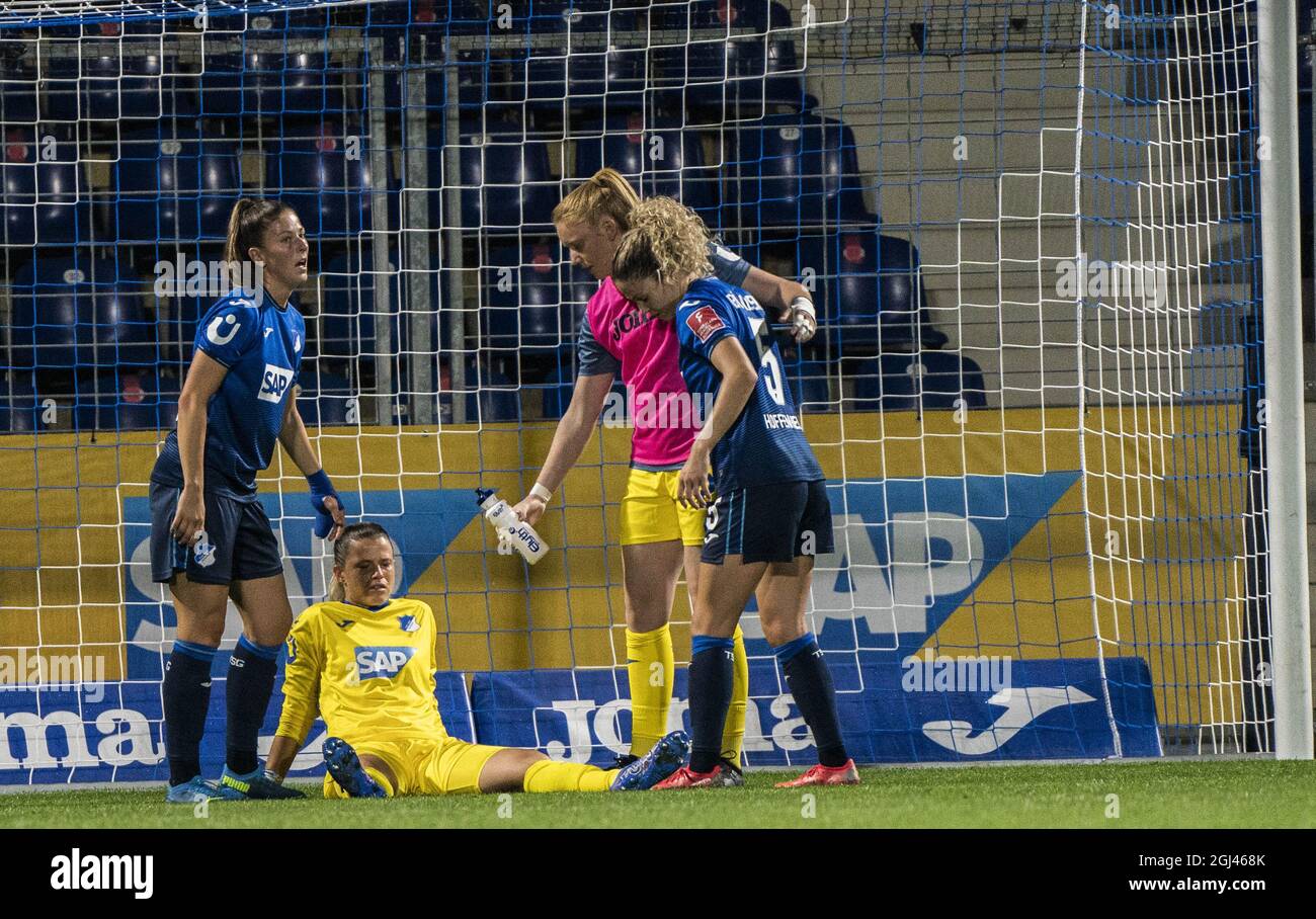 Simone Engelhardt Hoffenheim, Germany. 08th Sep, 2021. TSG Hoffenheim v FC Rosengård ...