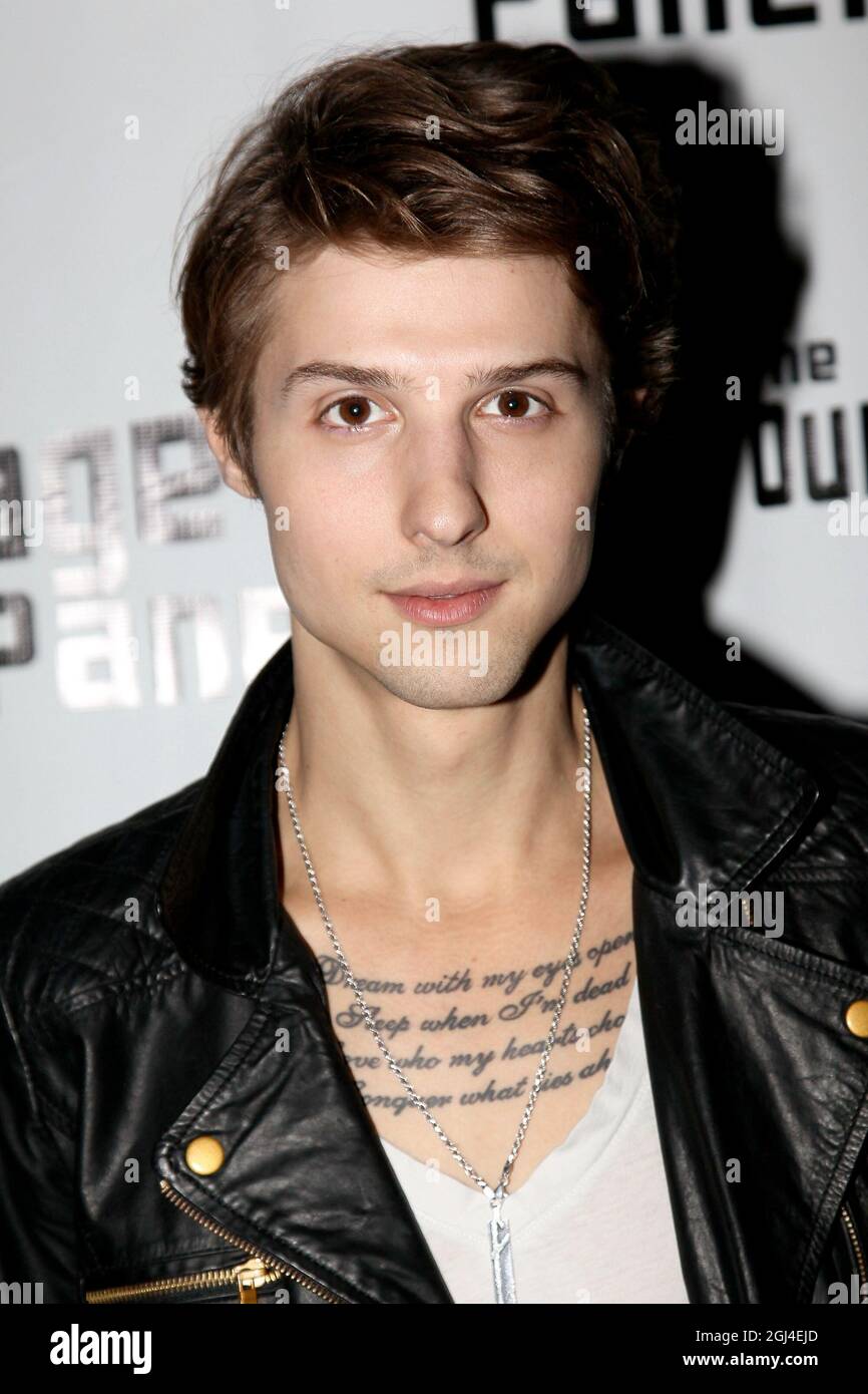New York, NY, USA. 28 November, 2011. Ryan Follese, of Hot Chelle Rae at the 2011 OurStage panel finale at The Canal Room. Credit: Steve Mack/Alamy Stock Photo