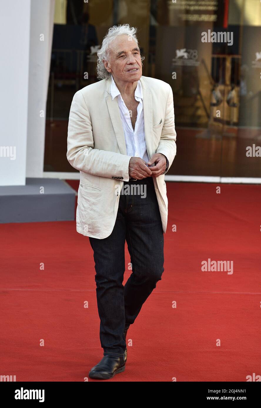 Venice, Italy. 08th Sep, 2021. Abel Ferrara attends the 78th Venice International Film Festival on Wednesday, September 8, 2021 in Venice, Italy. Photo by Rocco Spaziani/UPI Credit: UPI/Alamy Live News Stock Photo