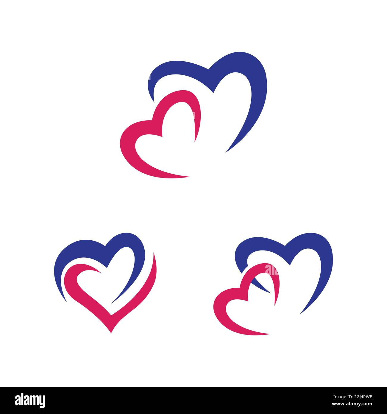 Beauty Love Vector icon illustration design Template Stock Photo Alamy