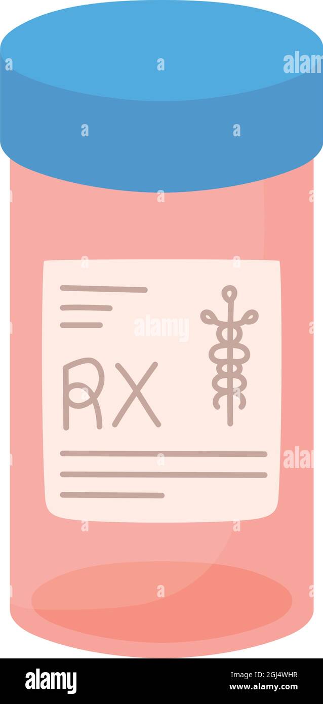 rx pill bottle Stock Vector Image & Art Alamy