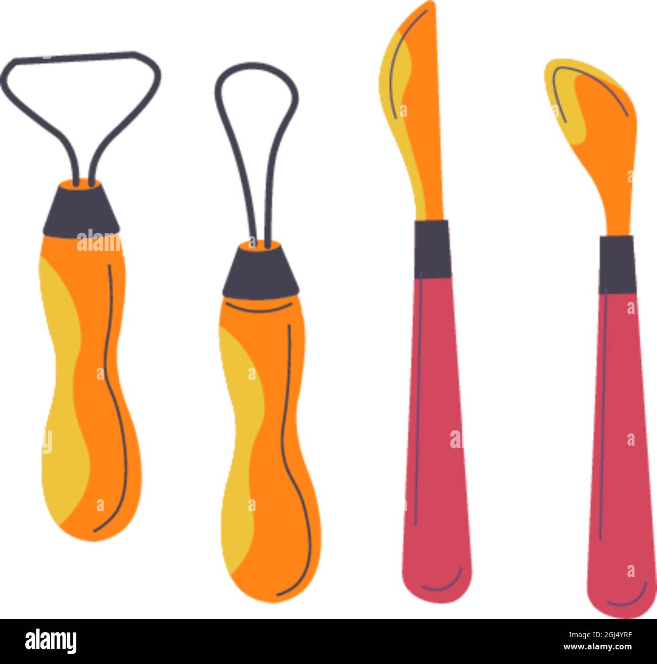 Tools and instruments for painting and drawing Stock Vector Image & Art ...