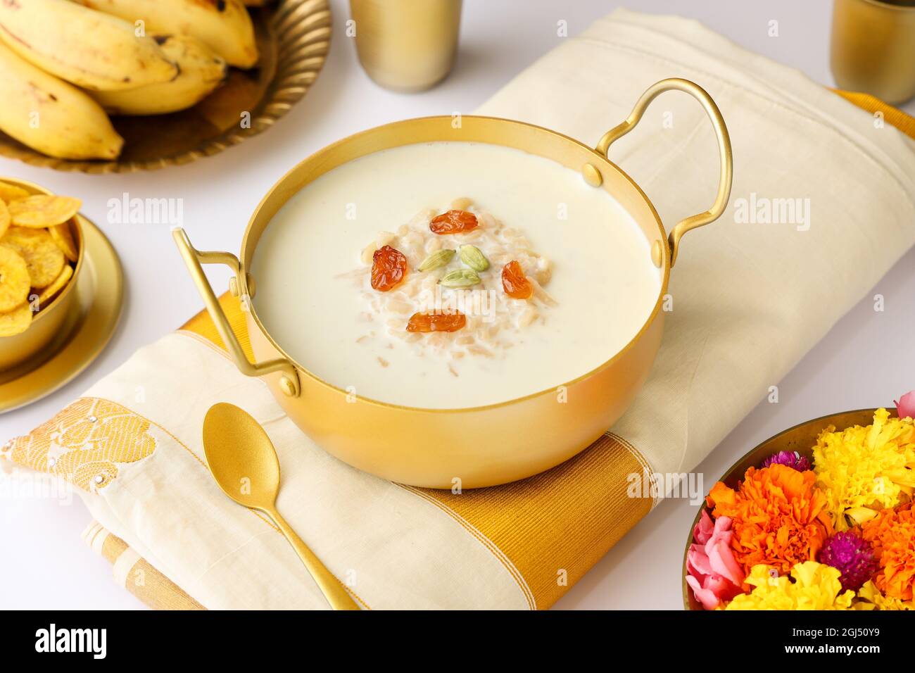 Rice Kheer Indian Sweet Payesh, Onam Payasam, Phirni Dessert Mumbai 