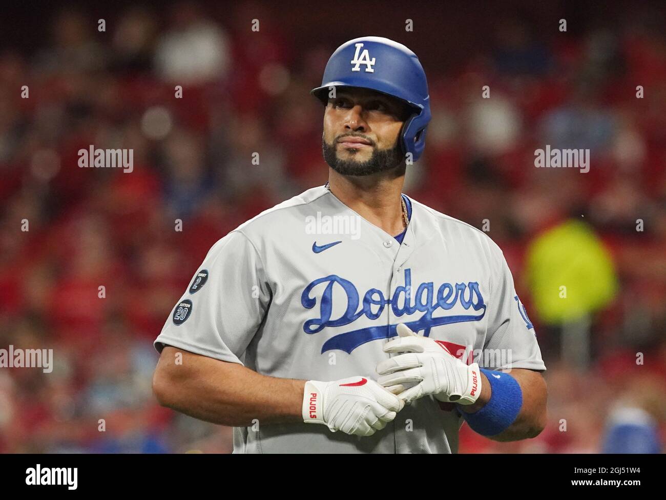 Bat Pujols Dodgers Shirt Men's Louis Cardinals Albert Pujols