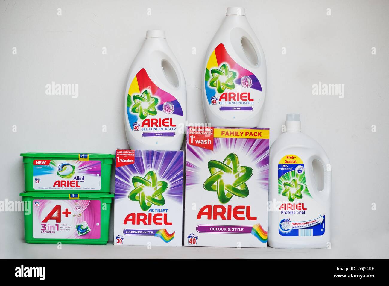 Ariel All-in-1 Original capsule lessive 54+54 gratuit