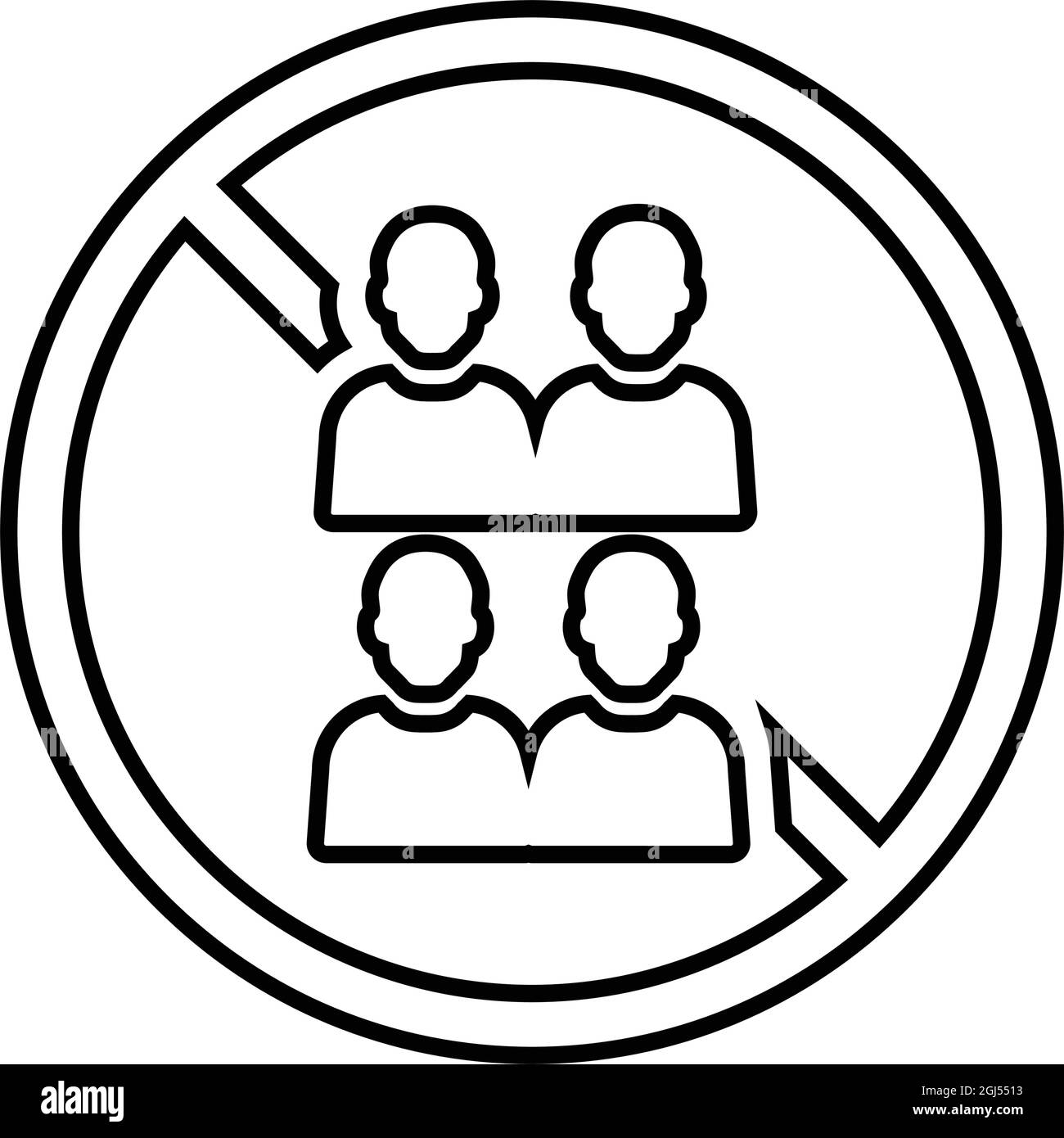 Avoid crowd, no people icon - Use for commercial purposes, print media ...