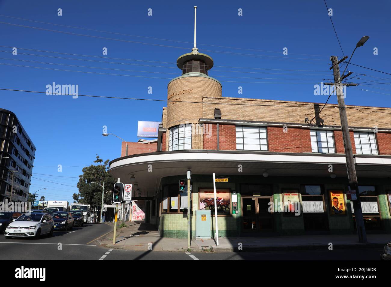 The Horse and Jockey Hotel, 70 Parramatta Road, Homebush Stock Photo