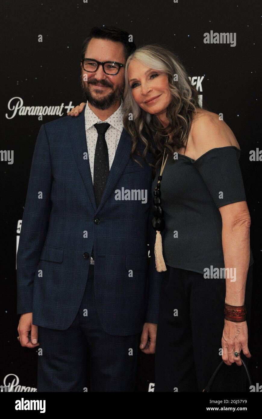 Los Angeles, CA. 8th Sep, 2021. Wil Wheaton, Gates McFadden at arrivals