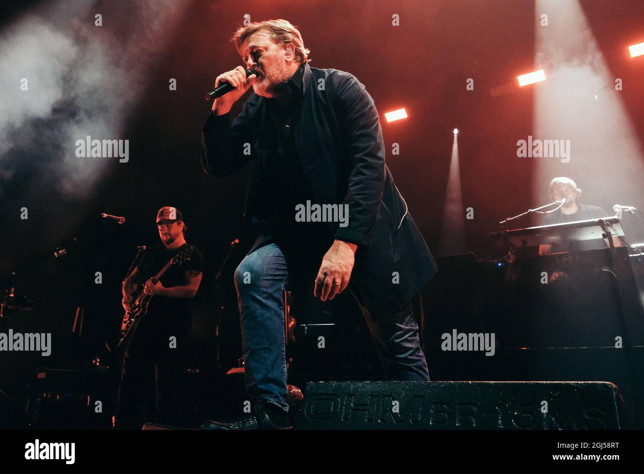 Edinburgh, UK. 8th Sep 2021. Elbow bring their Giants Of All Sizes tour to Usher Hall in Edinburgh. The tour, due to take place in late 2020, was postponed due the coronavirus pandemic. Credit: Thomas Jackson for SO.CO / Alamy Live News Stock Photo