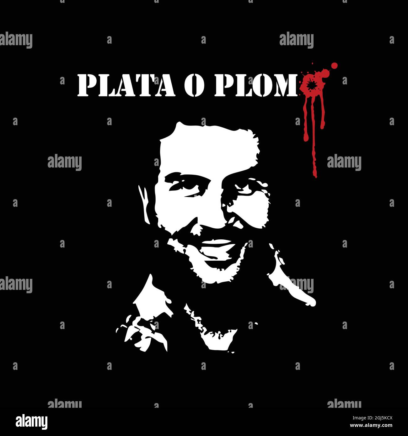 Plata o Plomo | The History of Plata o Plomo and Its Origins Stock Vector  Image & Art - Alamy