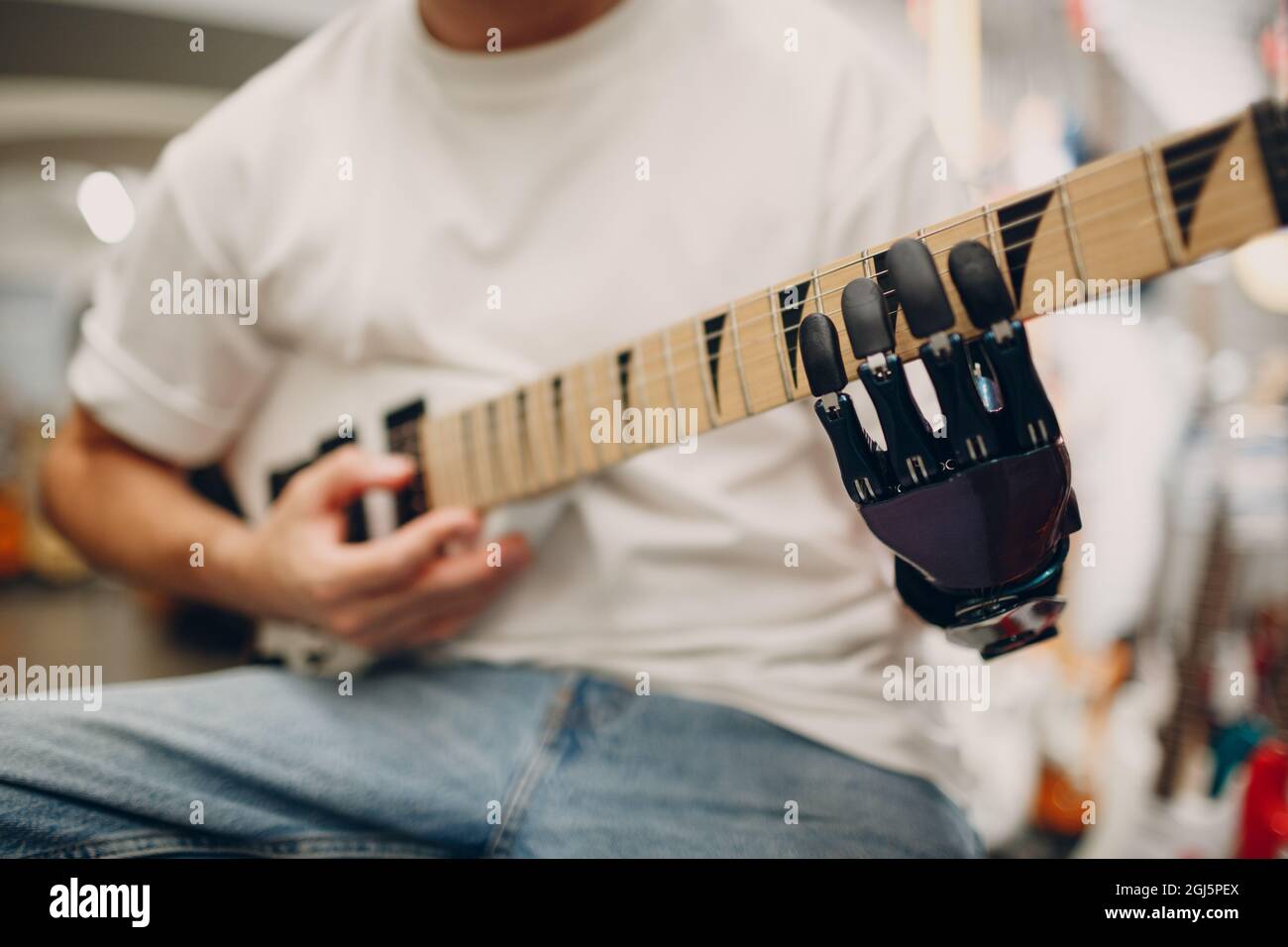 Prosthetic fingertips for guitar players discount