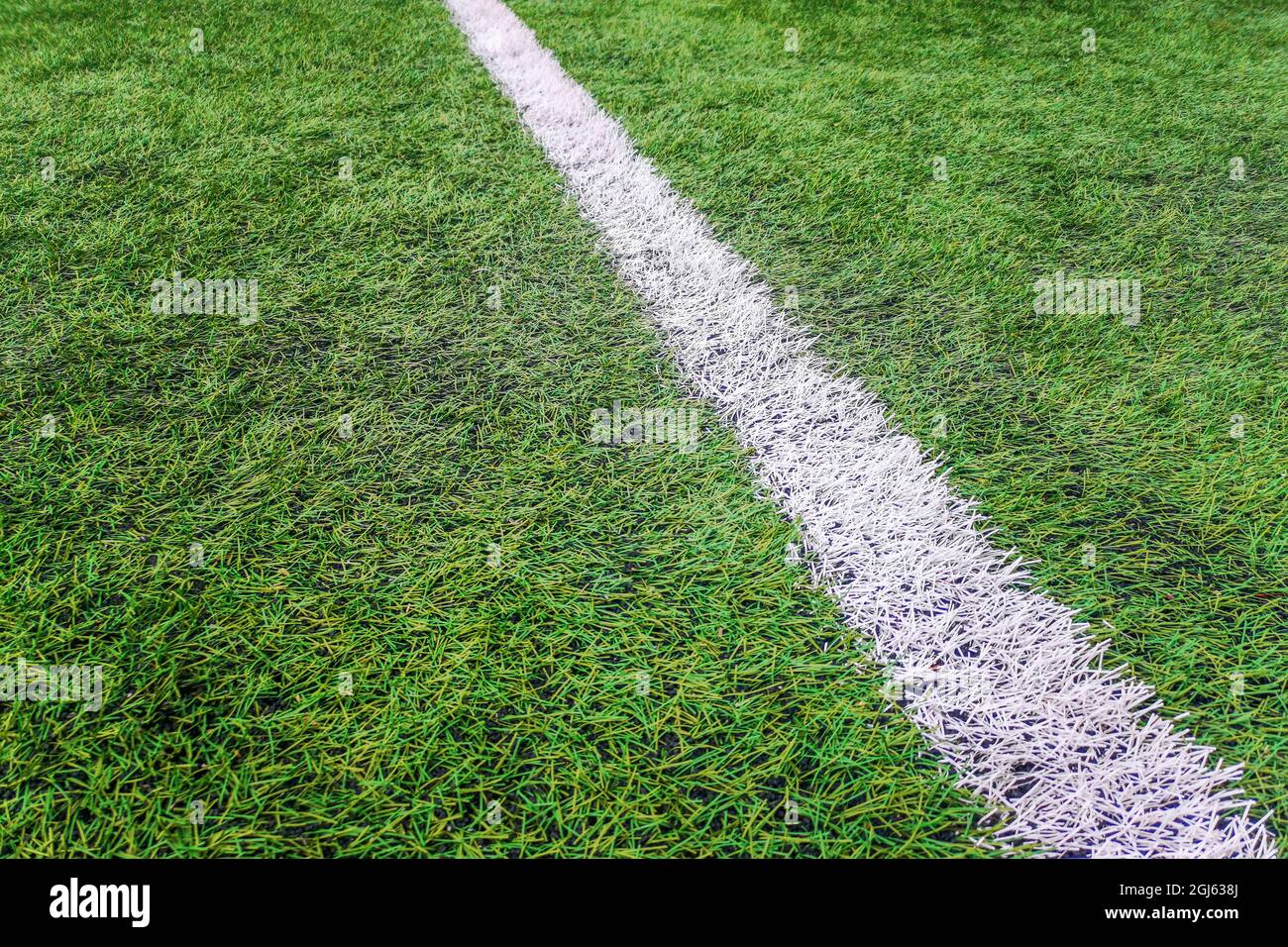 Sideline football field, Sideline chalk mark artificial grass soccer
