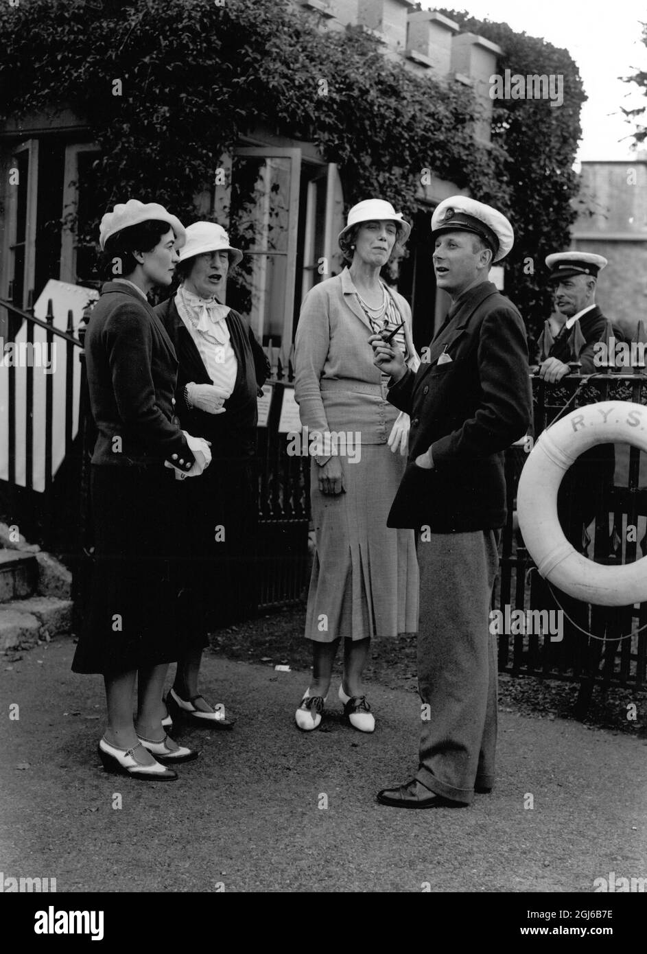 Sir John Dashwood (with Lady Dashwood, Mrs Ogland and Lady Baring