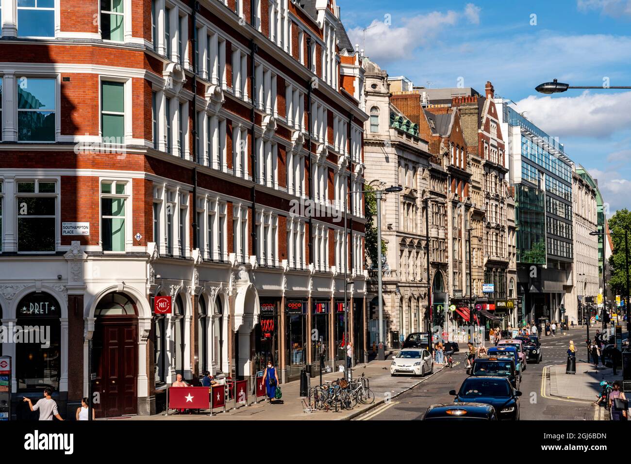 High Holborn Street, London, UK Stock Photo Alamy