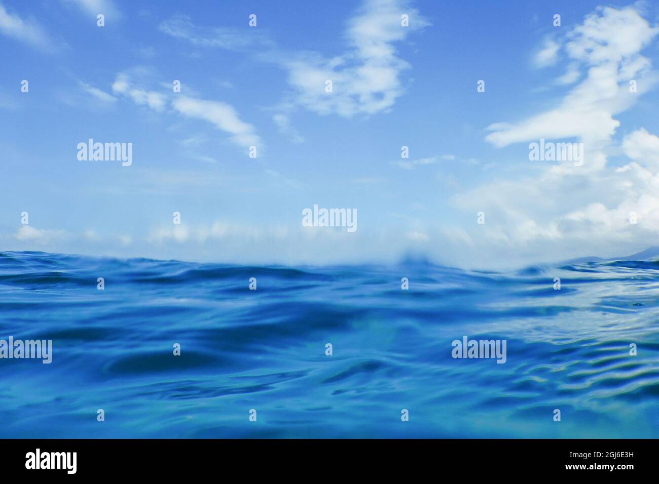 Ocean Water Background, Wave Close Up Stock Photo - Alamy