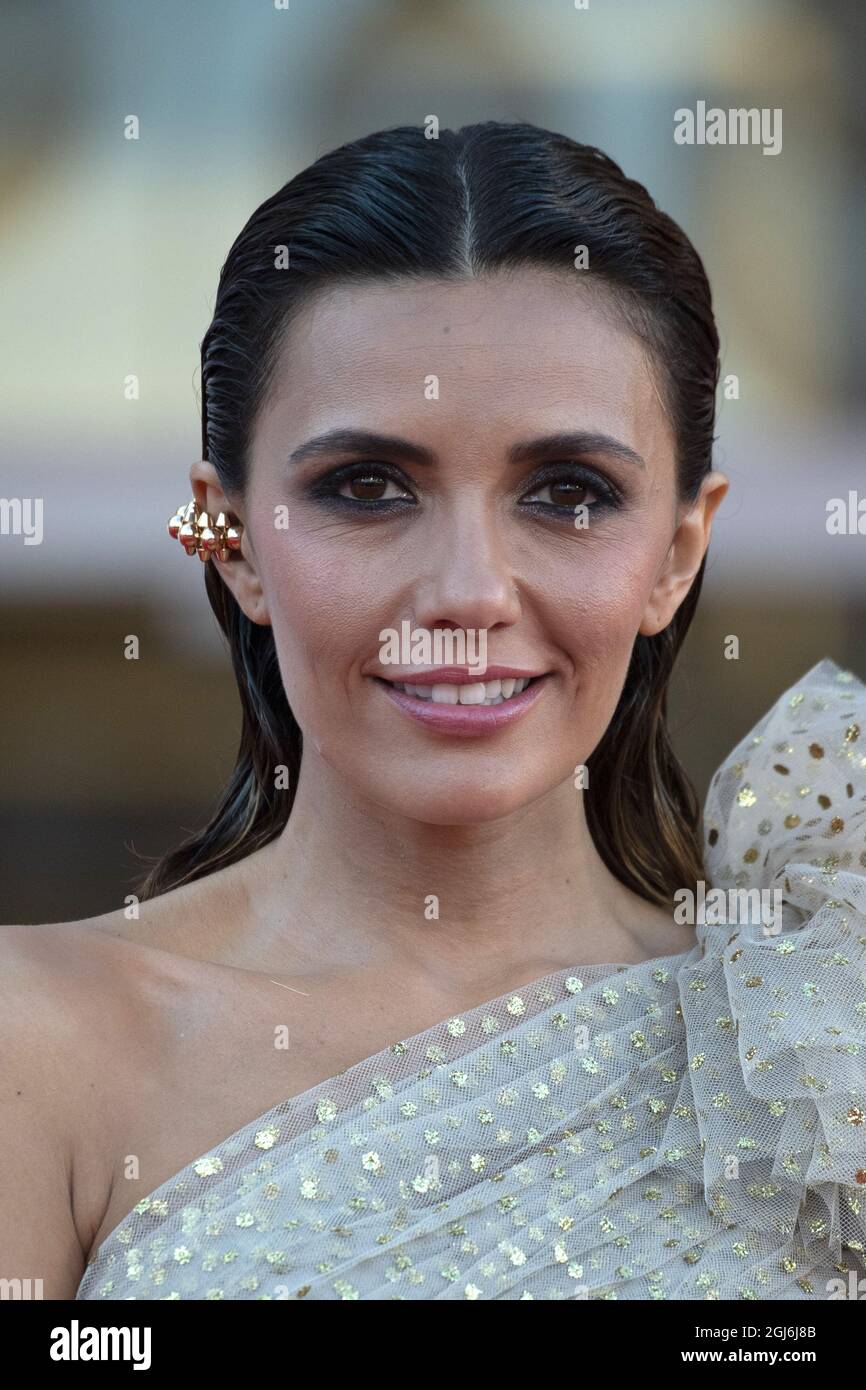 Venice, Italy. 08th Sep, 2021. Serena Rossi attending the Freaks Out Premiere as part of the 78th Venice International Film Festival in Venice, Italy on September 08, 2021. Photo by Paolo Cotello/imageSPACE/Sipa USA Credit: Sipa USA/Alamy Live News Stock Photo