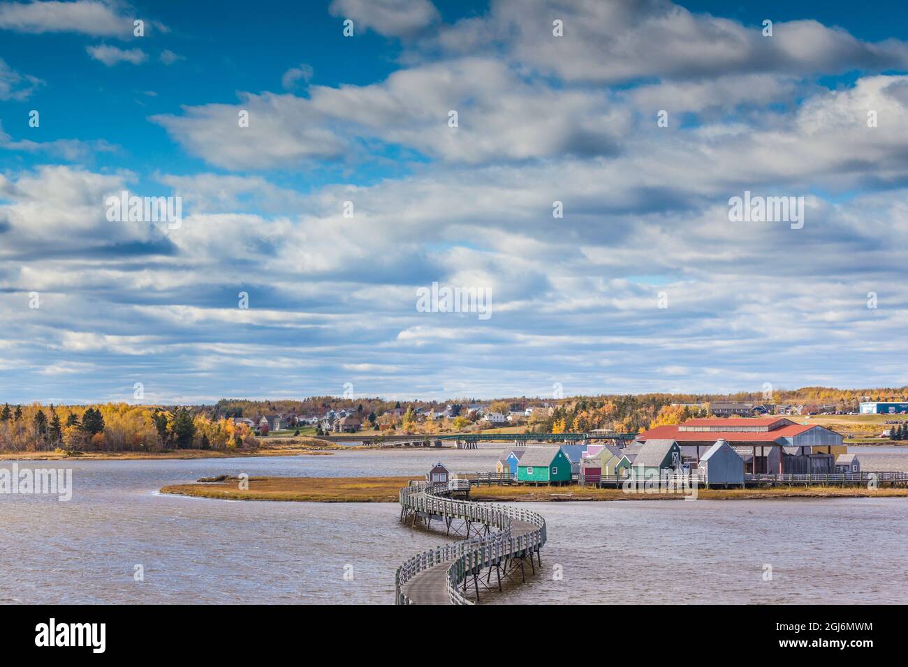 Canada, New Brunswick, Northumberland Strait, Bouctouche. Le Pays de la