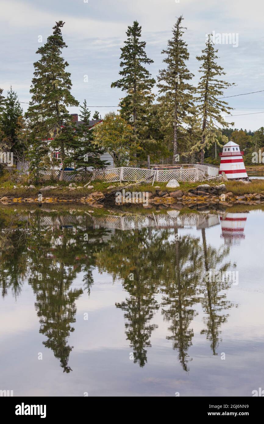 Canada, Nova Scotia, Glen Haven. Small coastal harbor Stock Photo Alamy