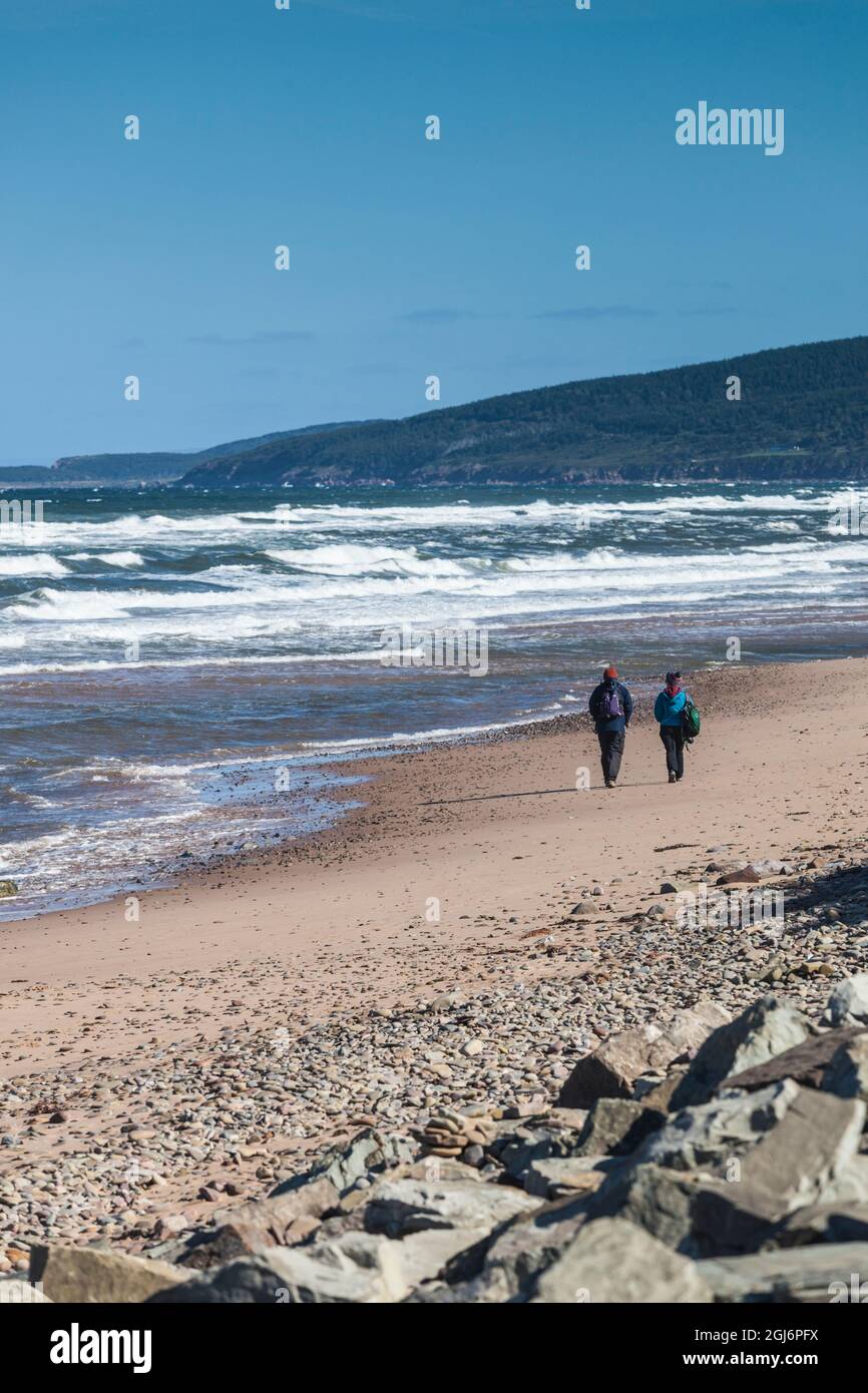 Canada, Nova Scotia, Inverness, Inverness Beach Stock Photo