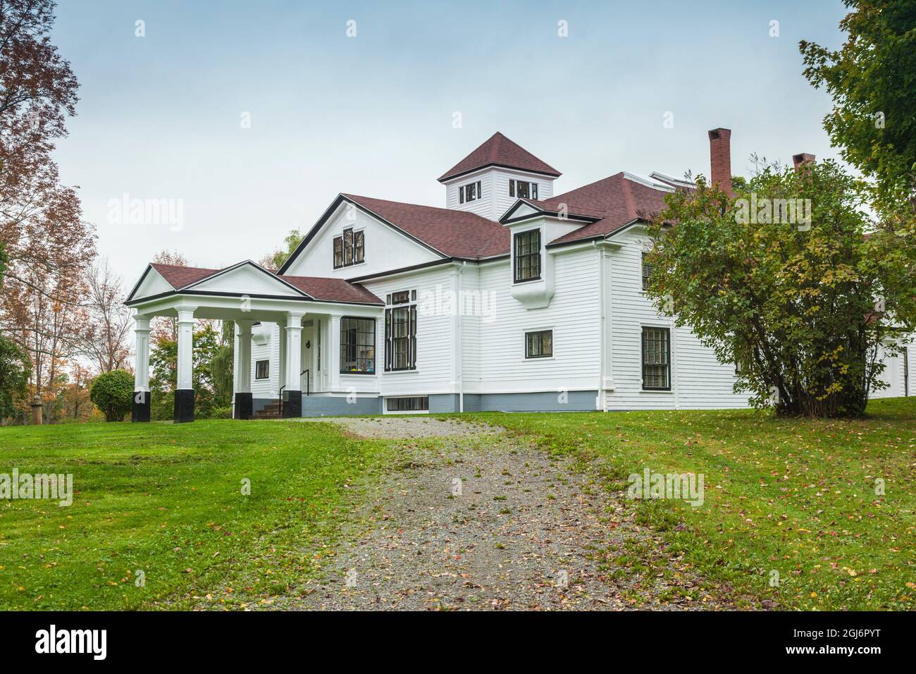 Canada, Nova Scotia, Windsor, Haliburton House, former home of Judge