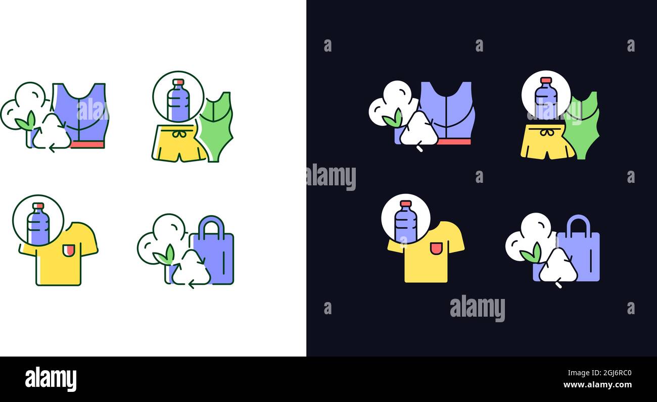 Lessening impact on environment light and dark theme RGB color icons ...