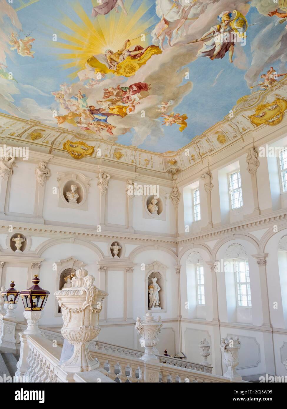 Kaiserstiege imperial Staircase With Fresco A Masterpiece Of Baroque Kaiserstiege imperial Staircase With Fresco A Masterpiece Of Baroque