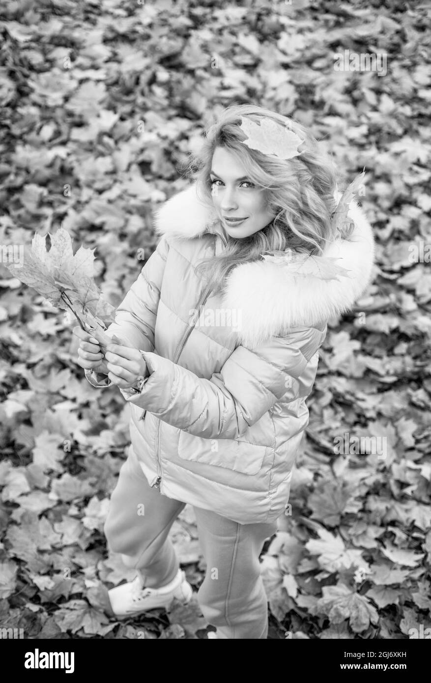 Beautiful curly blonde girl in Black and White Stock Photos & Images ...