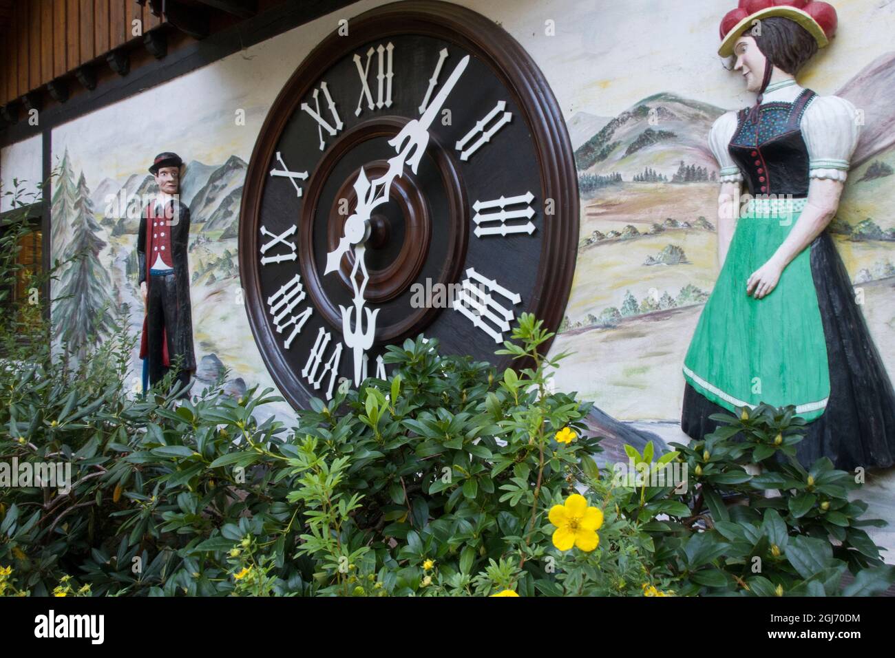 Triberg, Germany. German town famous for cuckoo clocks Stock Photo Alamy