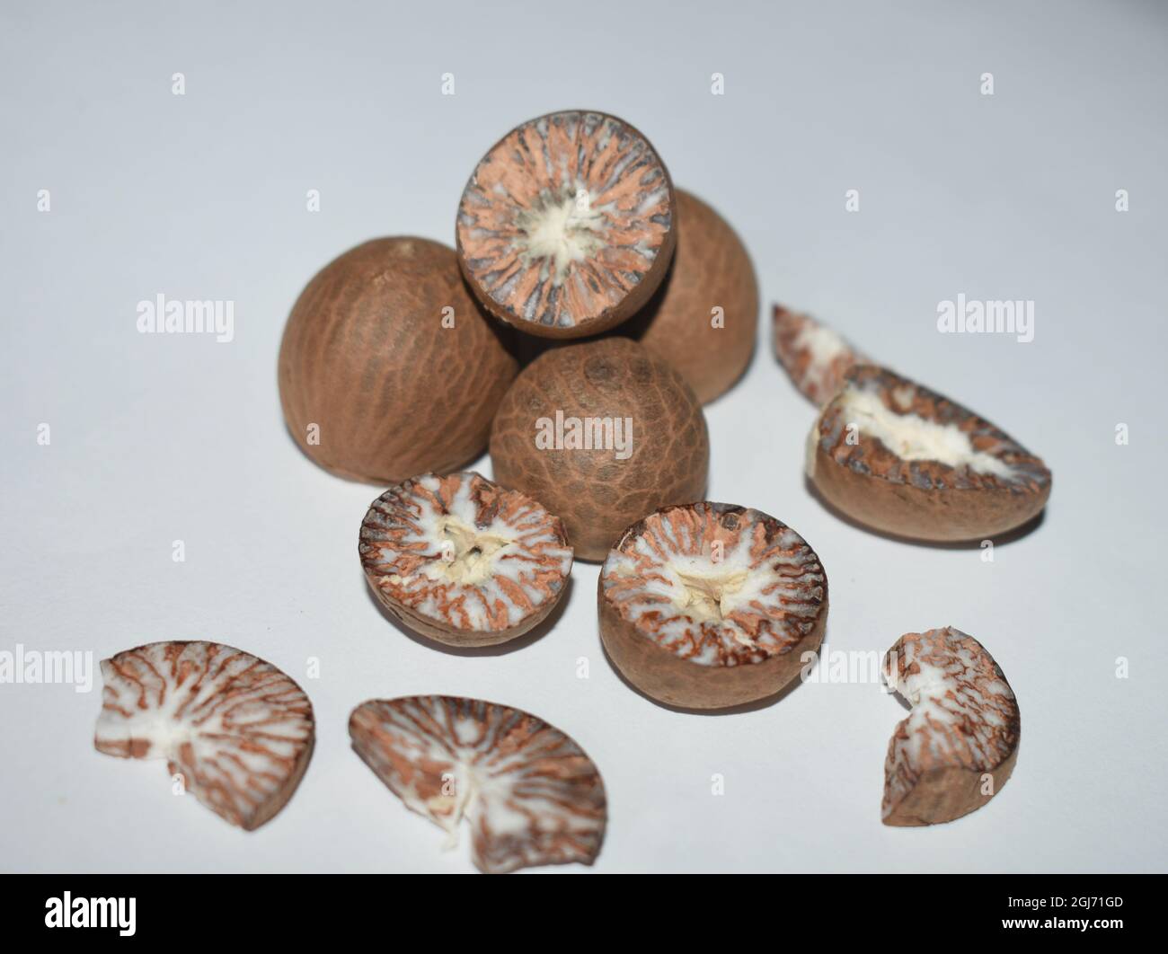 sliced betelnut Stock Photo