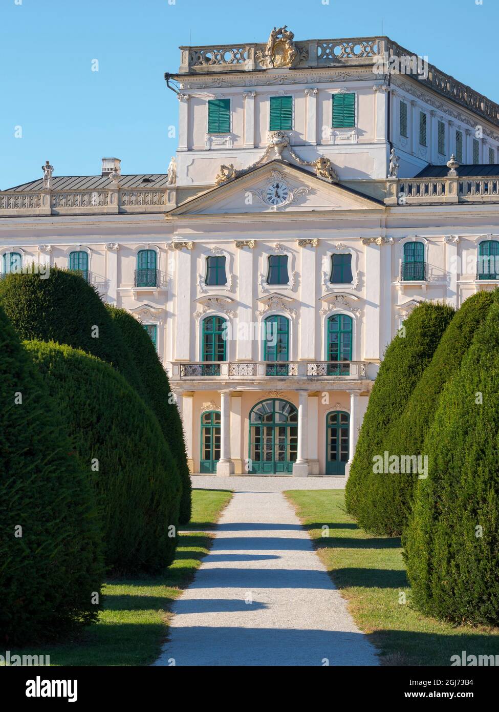 Esterhazy Palace also called Eszterhaza or Fertoed. Part of UNESCO