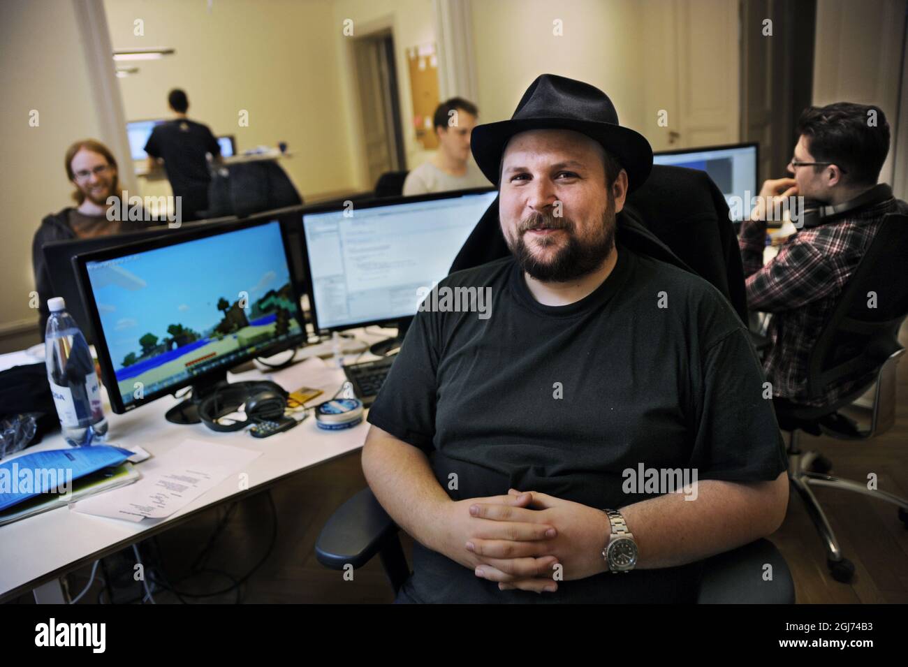 Markus Persson is the man behind the Mojang AB, a computer company who also sells the computer