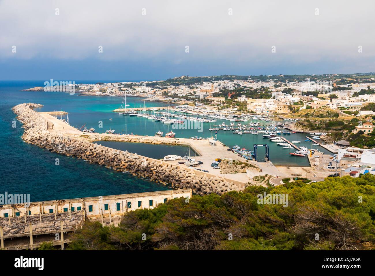 Italy, Apulia, Province of Lecce, Castrignano del Capo. Stock Photo