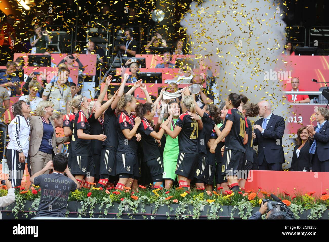 Uefa women's euro trophy hires stock photography and images Alamy